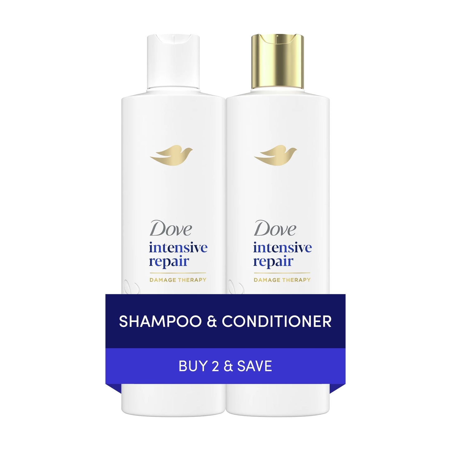 (4 Pack)  Intensive Repair Shampoo & Conditioner Set, 12 Fl Oz 2 Count