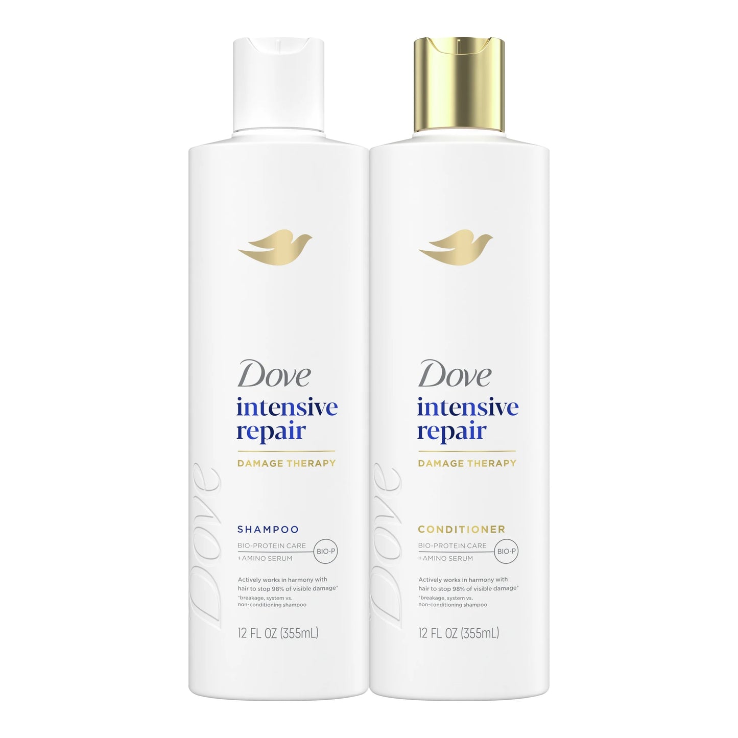 (4 Pack)  Intensive Repair Shampoo & Conditioner Set, 12 Fl Oz 2 Count