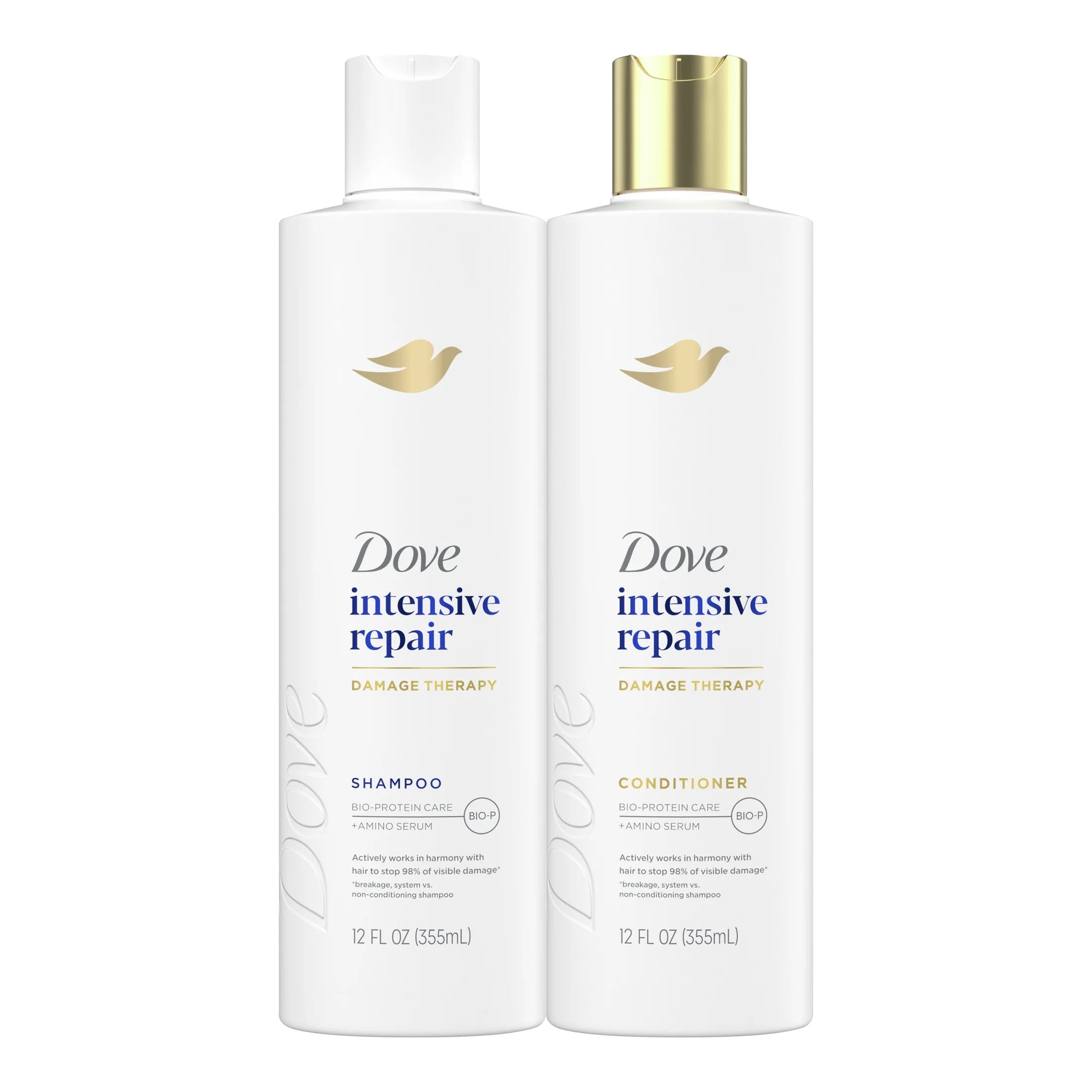 (4 Pack)  Intensive Repair Shampoo & Conditioner Set, 12 Fl Oz 2 Count